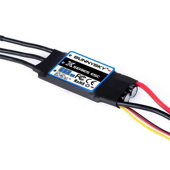 Hot Sales Sunnysky Fixed-wing Motor Esc Sbec X60a X80a X100a X120a Drone Brushless Accessories